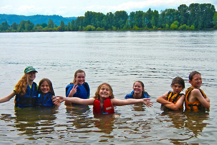 The fecal bacteria indicator identifies whether it is safe to swim and recreate in the Willamette River. Photo courtesy of Willamette Riverkeeper.